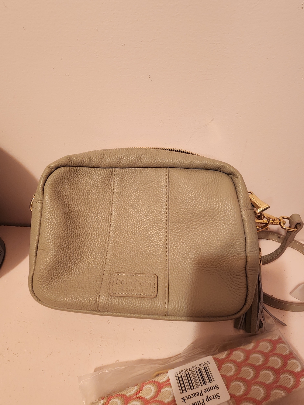 Pom Pom London Women's Crossbody Bag - Black - Picture 5 of 7